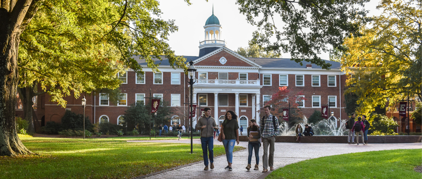 Students Visiting Elon University Students Visiting Elon University